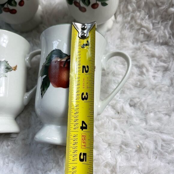 Citation Cades Cove Collection set of 4 Porcelain Mugs - Picture 8 of 9